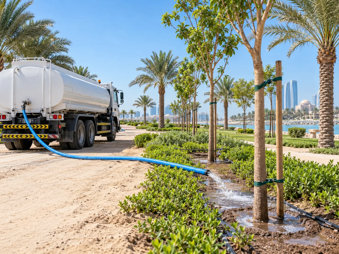 Illustration of Irrigation water service